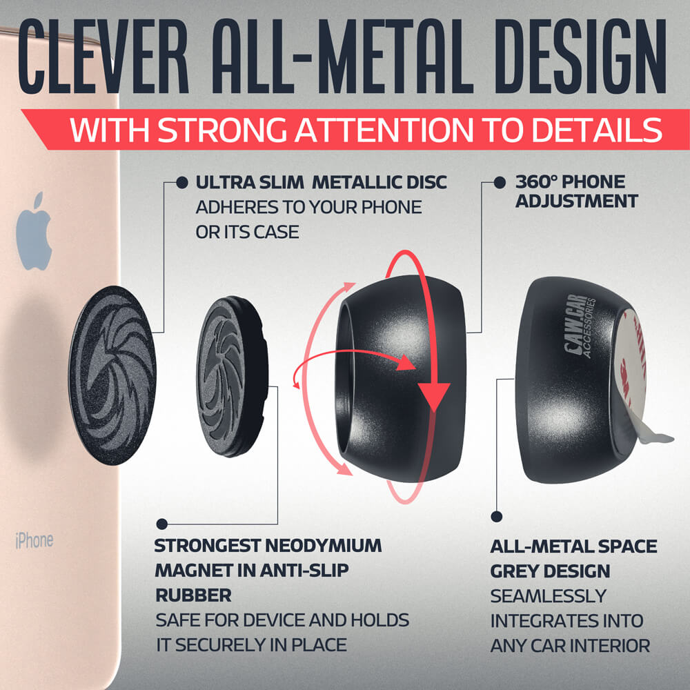 Clever all-metal design