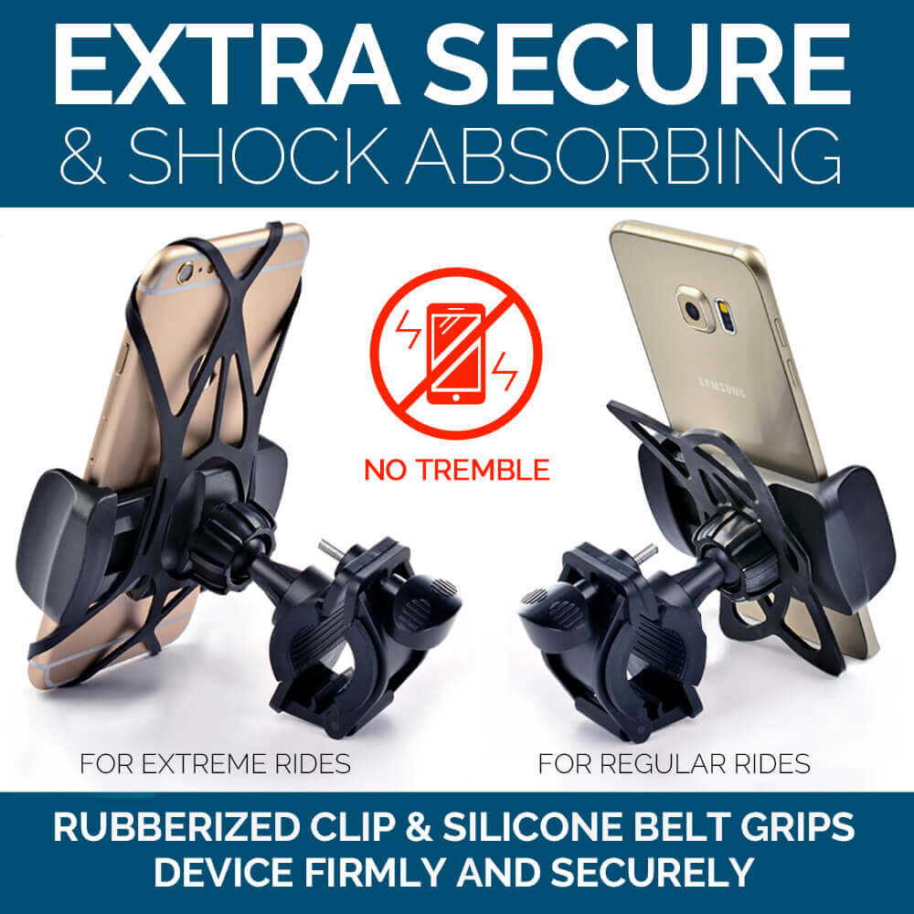 Extra secure & shock absorbing