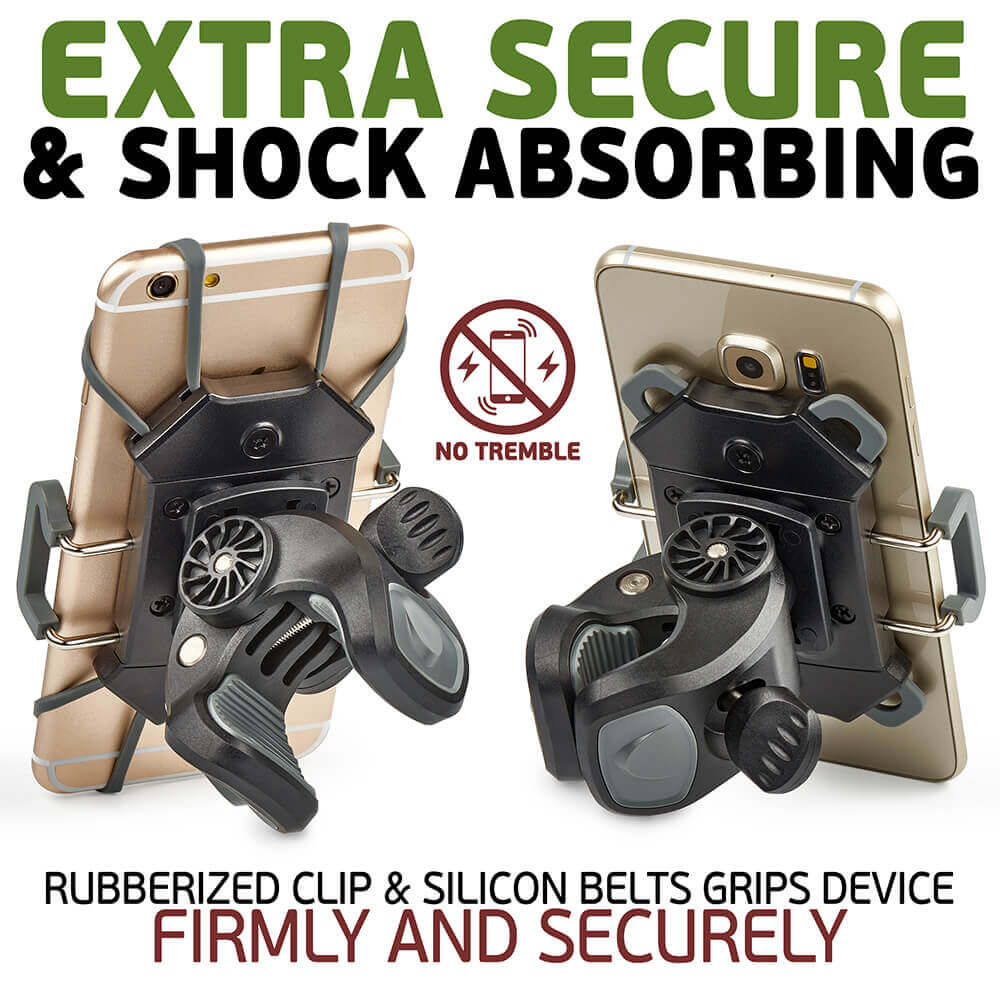 Extra secure & shock absorbing